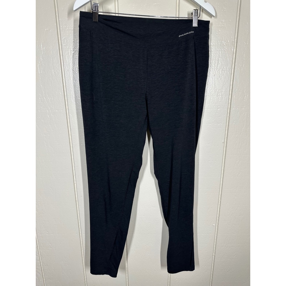 Paradox Leggings Womens XL Black Base Layer Activewear Pants In Good Condition